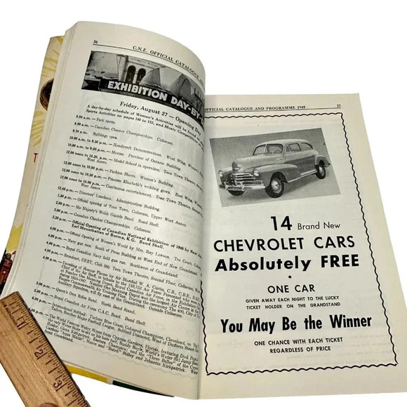 Canadian National Exhibition CNE 1948 Official Souvenir  Catalogue Program - Picture 6 of 12